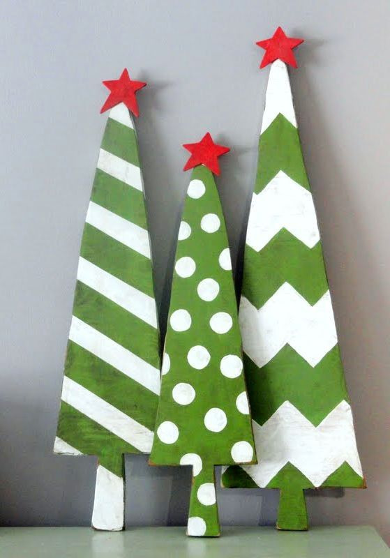 Christmas Tree Crafts Ideas..