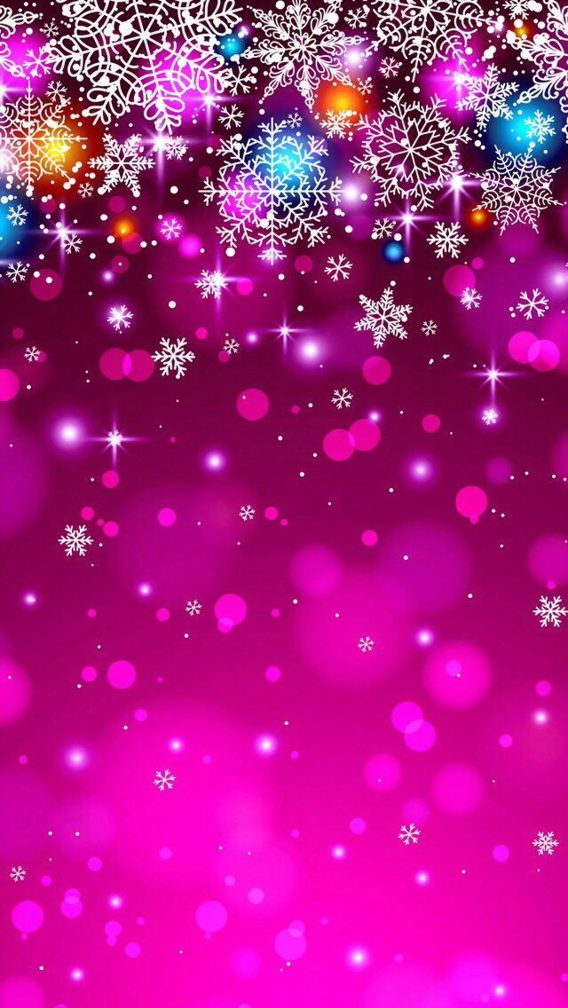 Christmas themed iPhone wallpaper