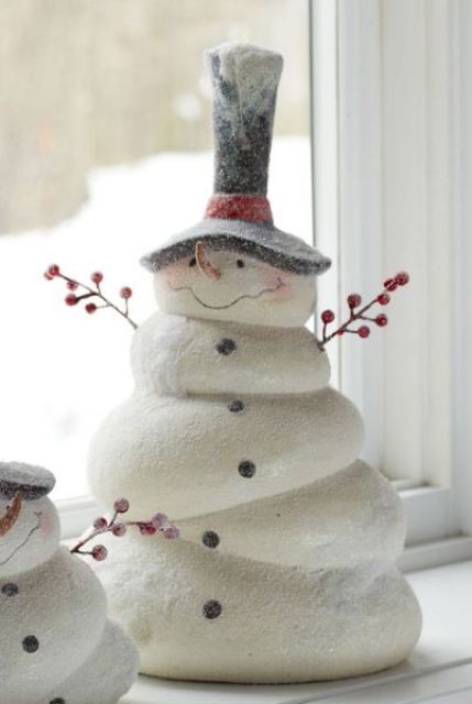Cute Snowman Decorations Ideas