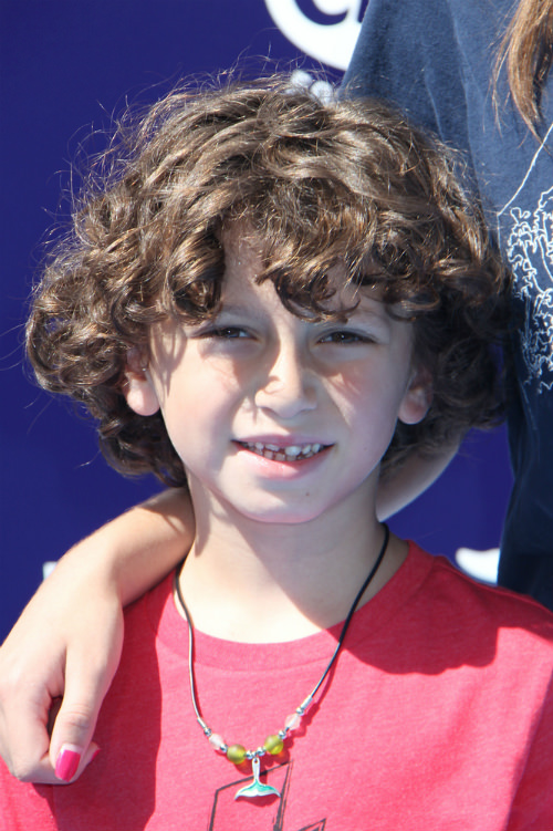Naturally Curly Hairstyle for Boys