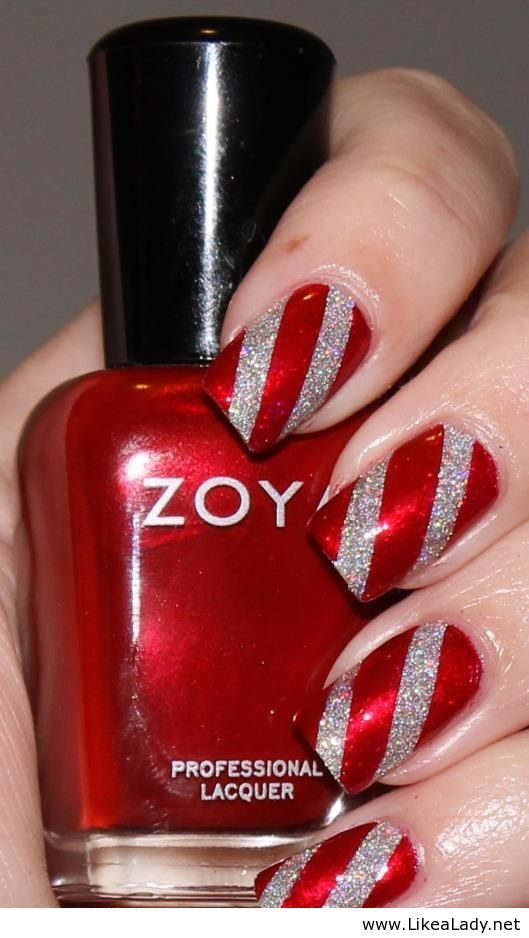 Red nail art designs and Ideas