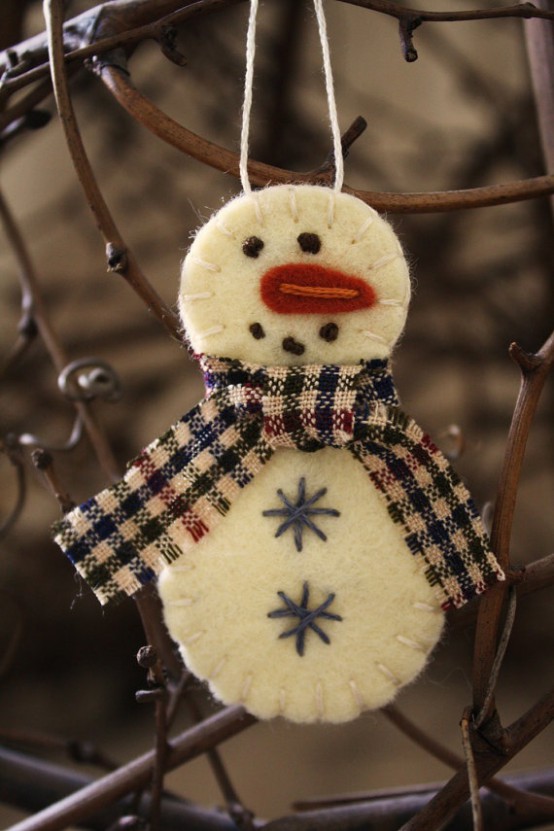 Snowman Ornament Ideas