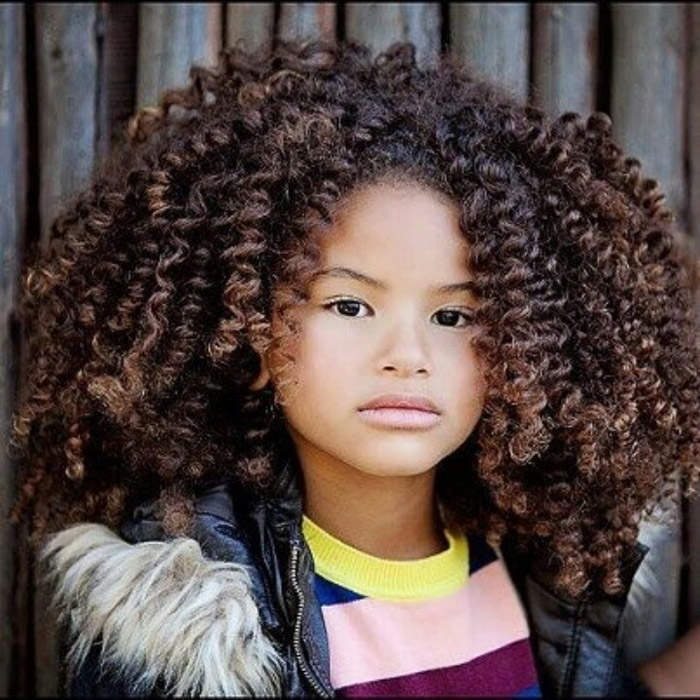 Trendy Curly Kids Hairstyles For Girls