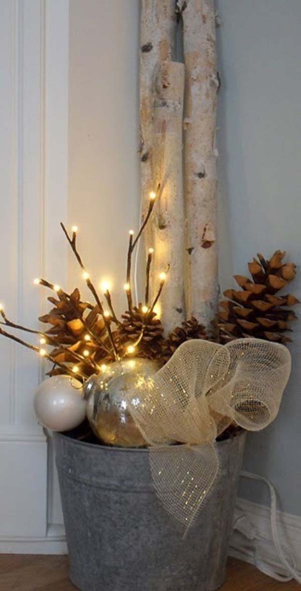 30+ Rustic Christmas Decoration Ideas - The Xerxes
