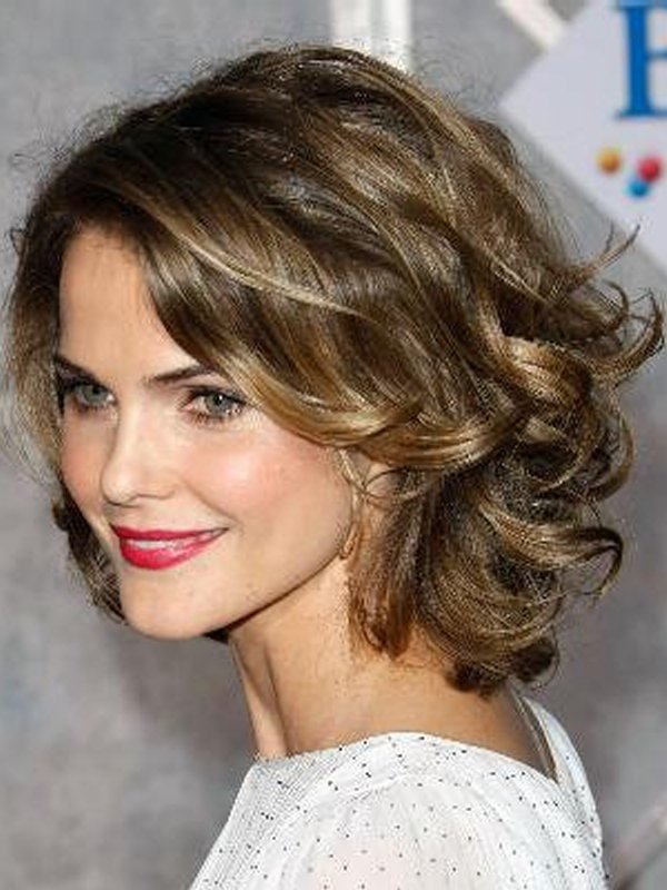 really short curly hairstyles for round faces Best Short Curly ...