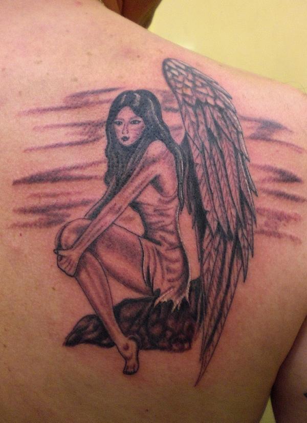 Angel tattoo images