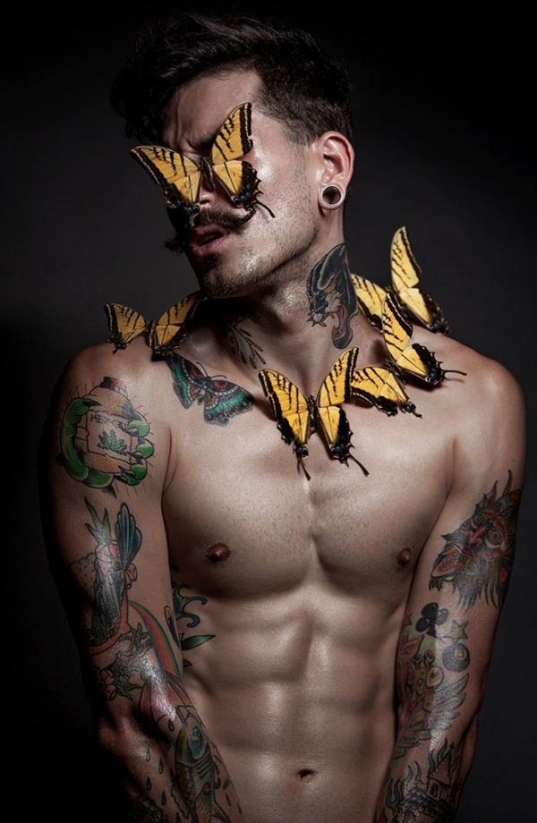 Butterfly Tattoos For Guys