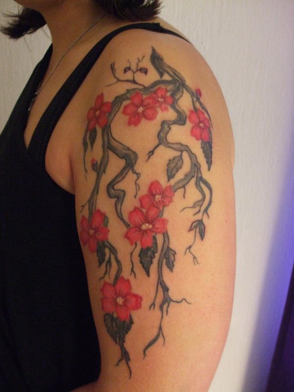 Cherry Tattoo Designs images