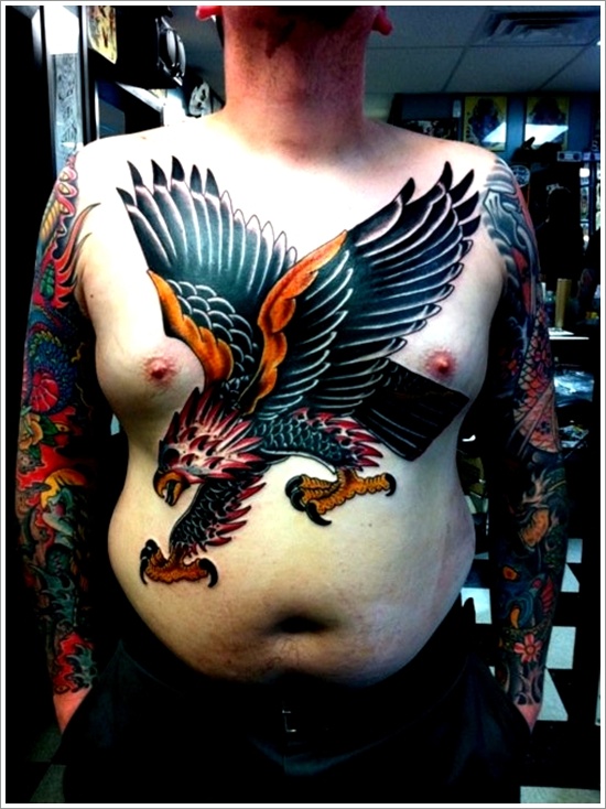 Classic American Eagle Tattoos