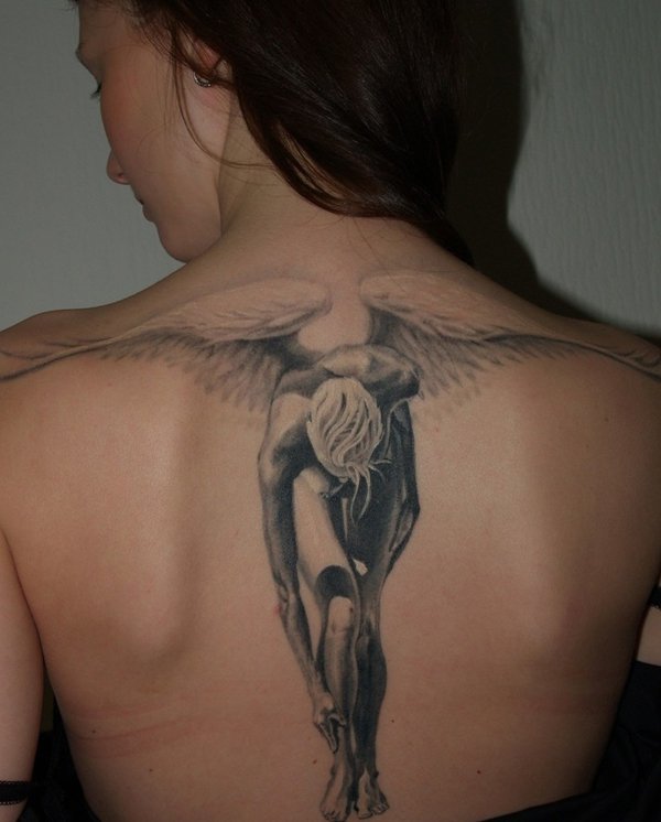 Elegant-Angel-tattoo