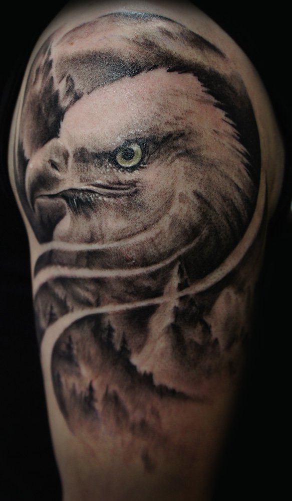 Inspiring Eagle Tattoo Designs