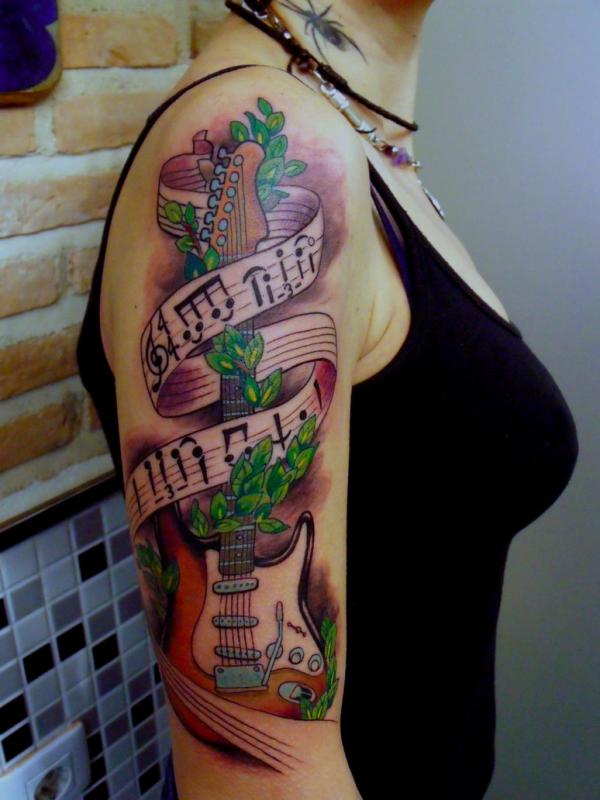Inspiring Tattoos All Music Lovers Will Appreciate