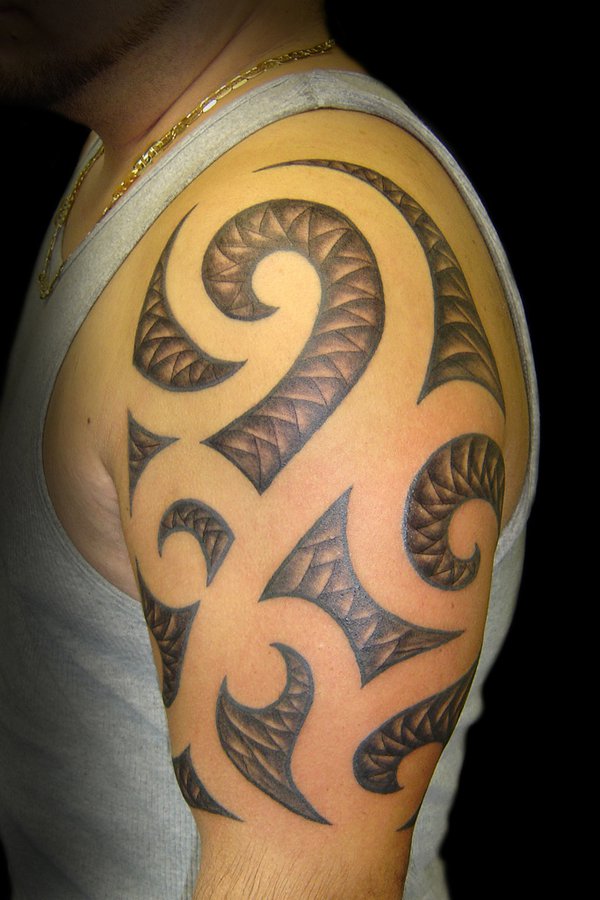 Maori Style Tattoo Designs‎