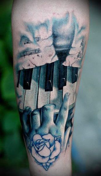 Music Tattoo Designs For You