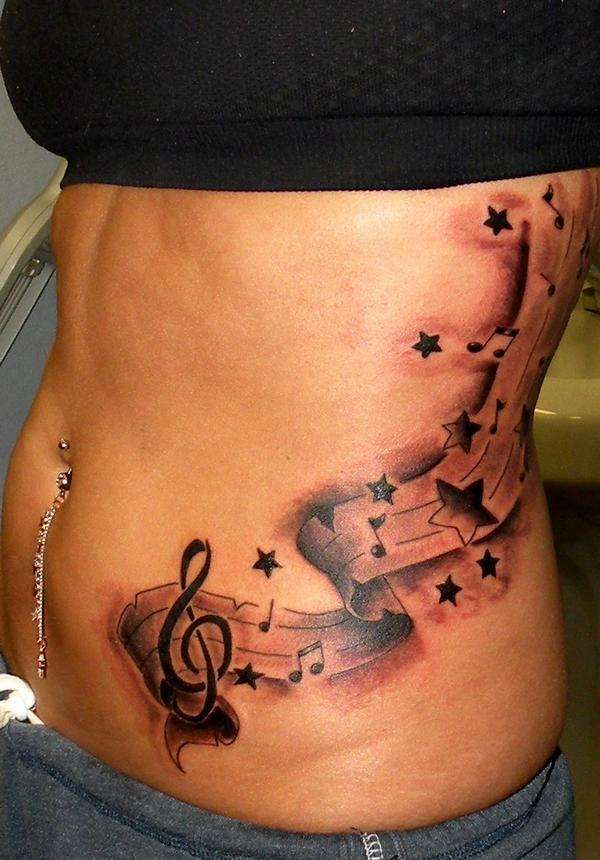 Music Tattoo Designs Ideas...