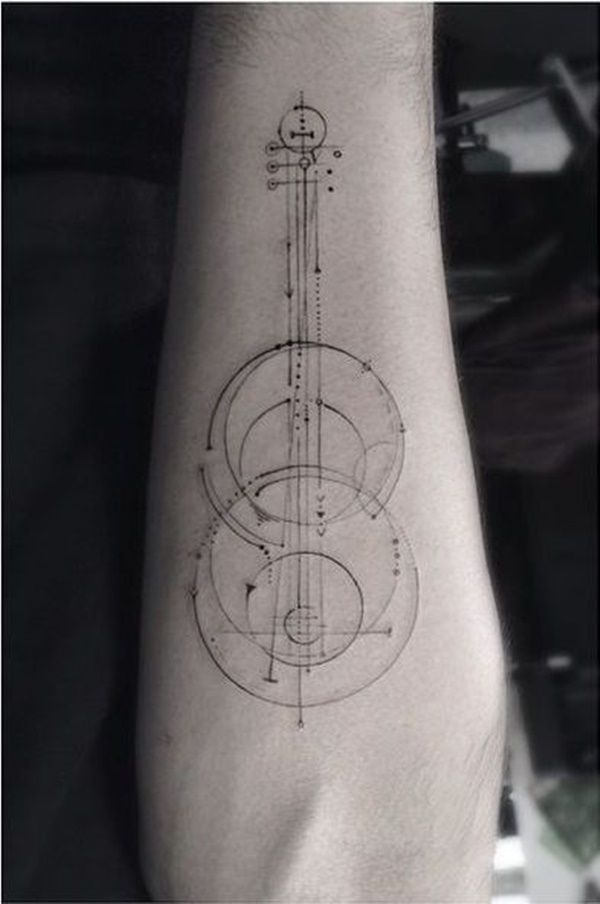 Music Tattoo Designs for Men and Women