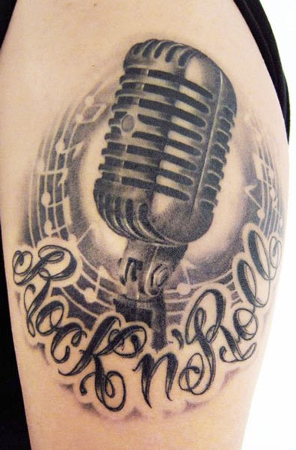 Music Tattoos, Designs and ideas