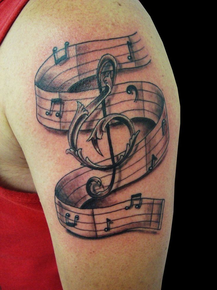 Music Tattoos For Guys