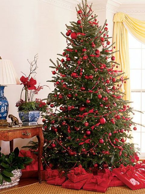 Red and Green Christmas Decor