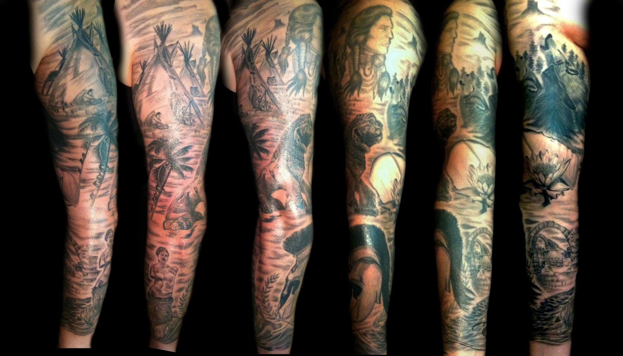Sleeve Tattoo Design (9)