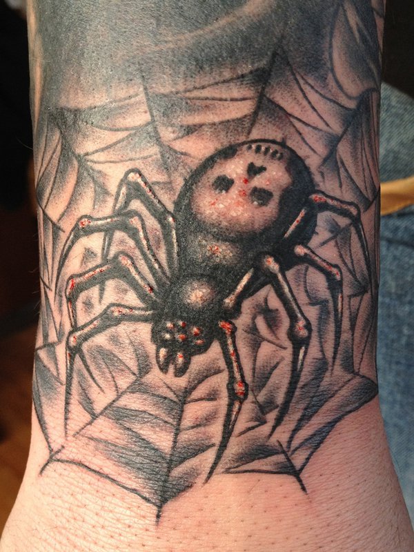 Spider tattoos