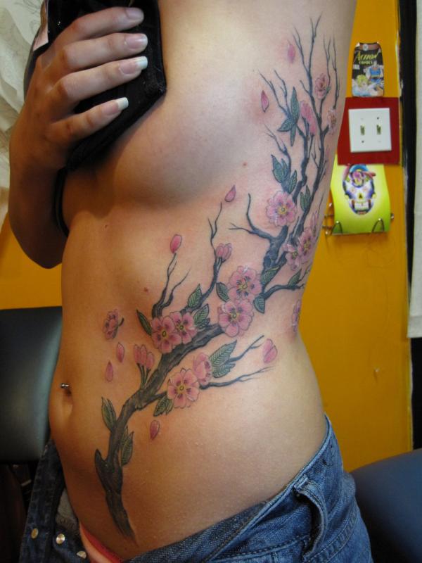 cherry blossom tattoo...
