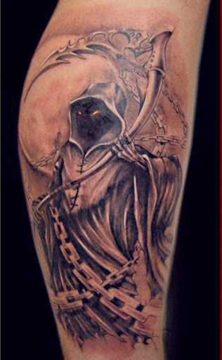 death angel tattoo design
