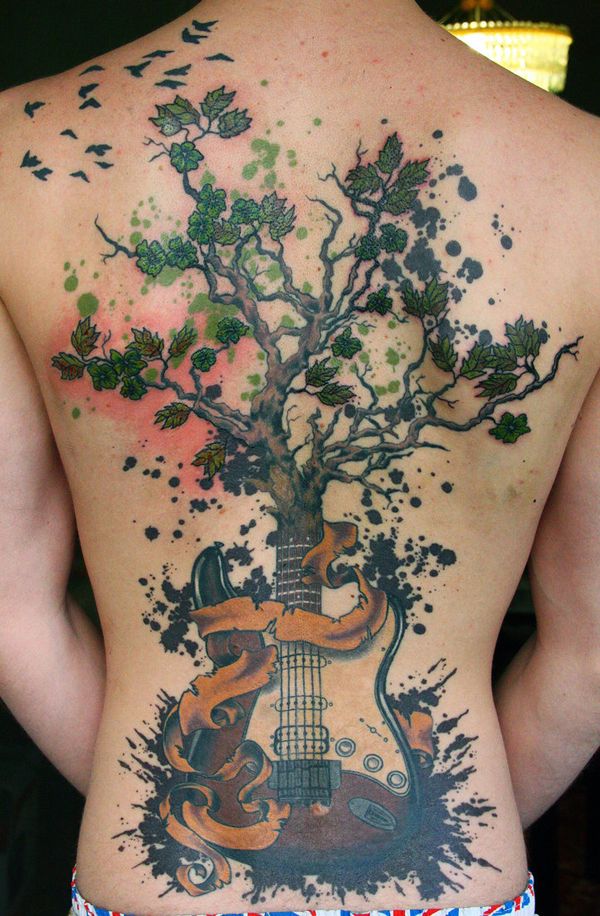 50 Cool Music Tattoo Designs and Ideas The Xerxes