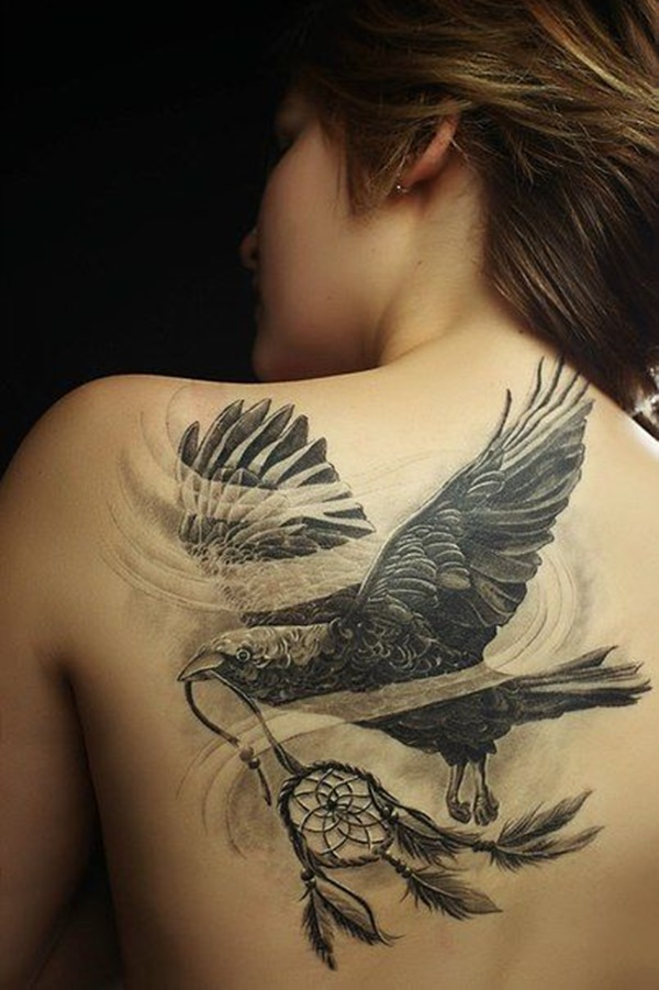 massive eagle tattoo