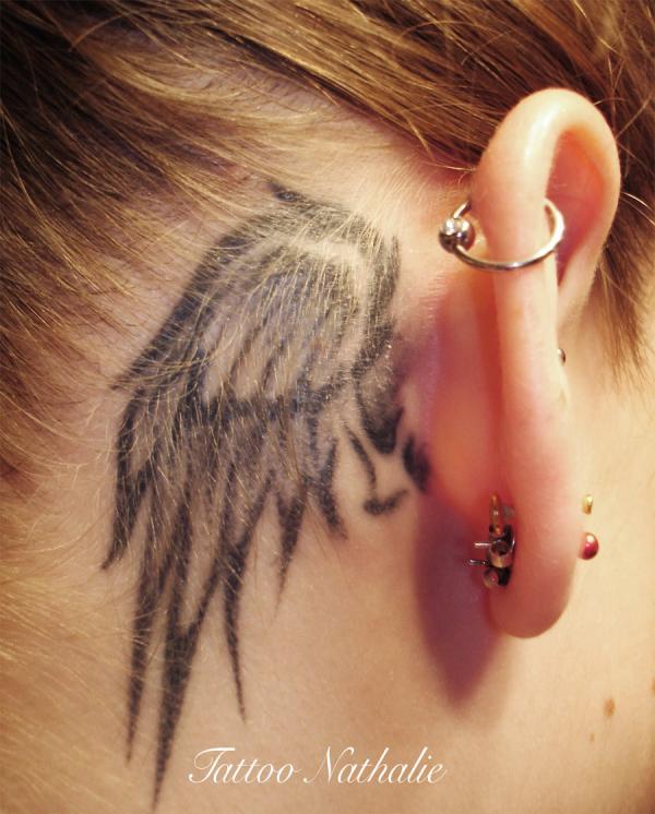 tiny angel Tattoo