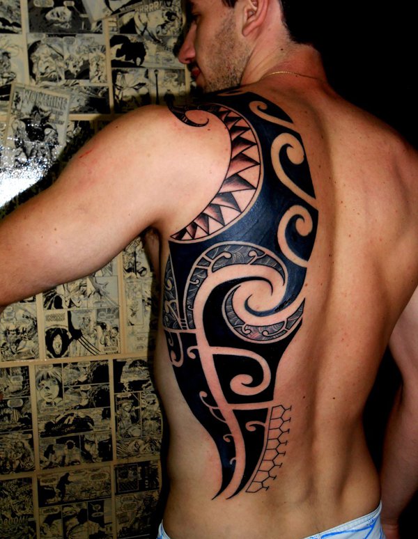 traditional Maori tattoo