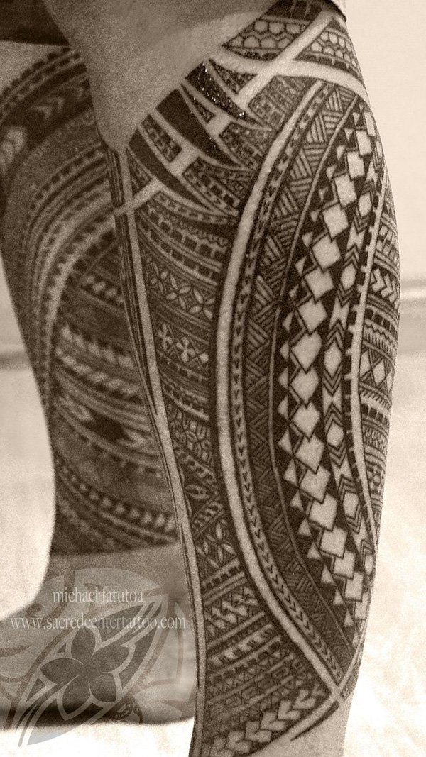 tribal-leg-tattoo