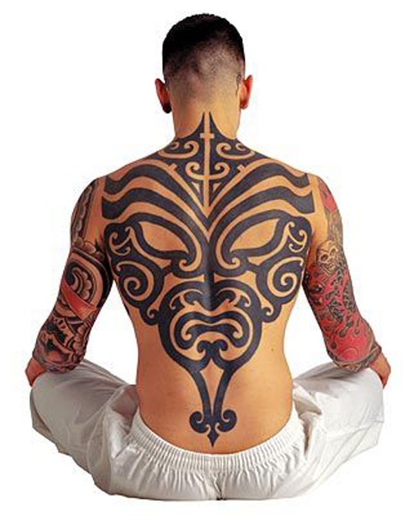 tribal-tattoo-on-back