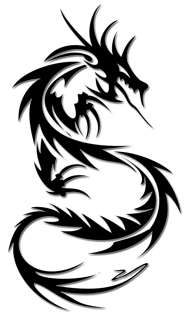 Tribal-Dragon-Tattoo-