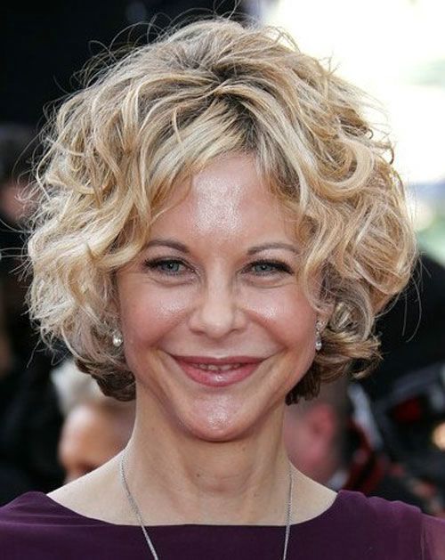 Women Over 50 With Curly Hairstyles For Short Hair