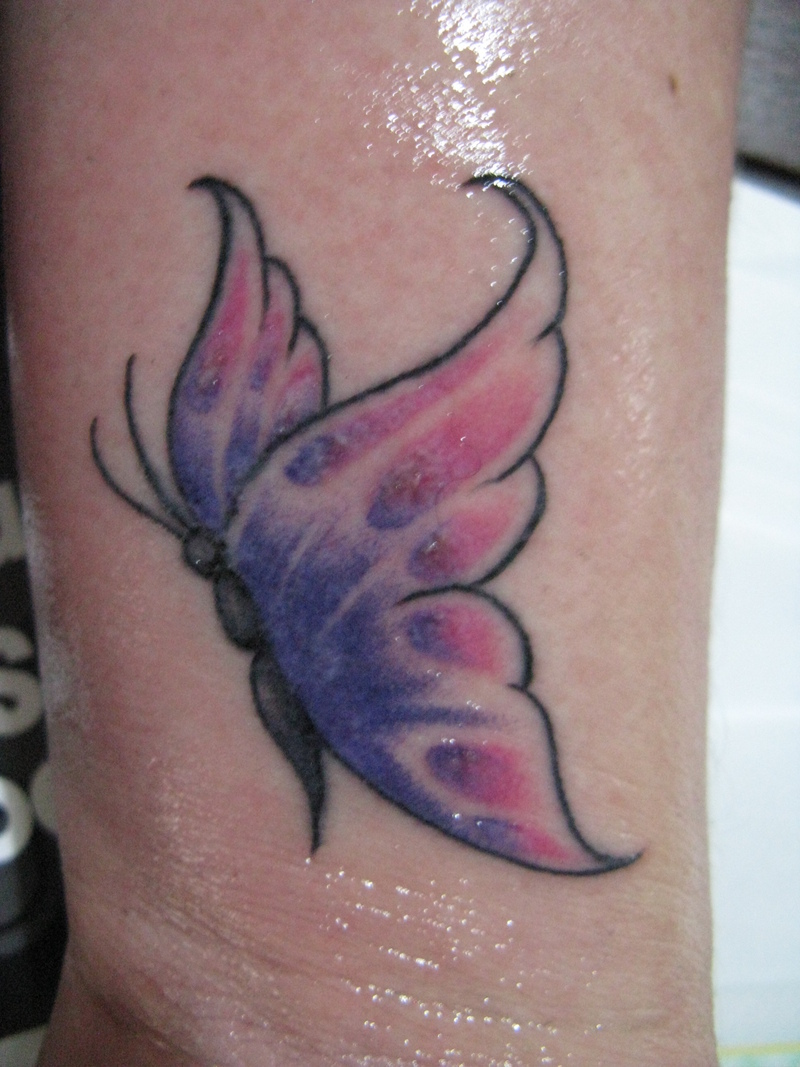 Butterfly Tattoos On Wrist