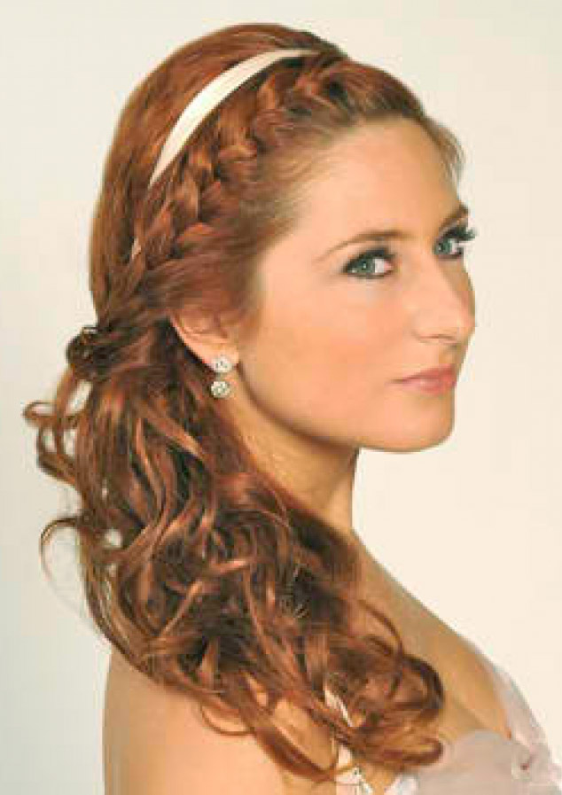 French Braid Wedding Hairstyles for Long hair