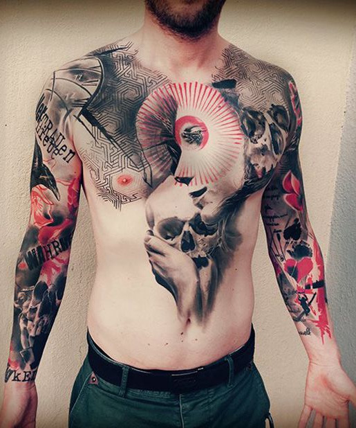 Full Body Cool Tattoo Ideas for Men