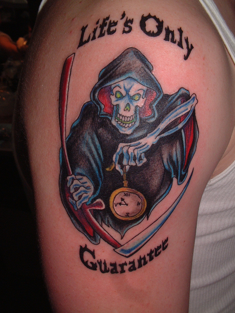 Grim Reaper Tattoo Ideas for Men