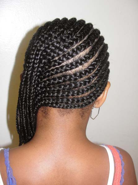 Kids Cornrow Hairstyles for Black Girls
