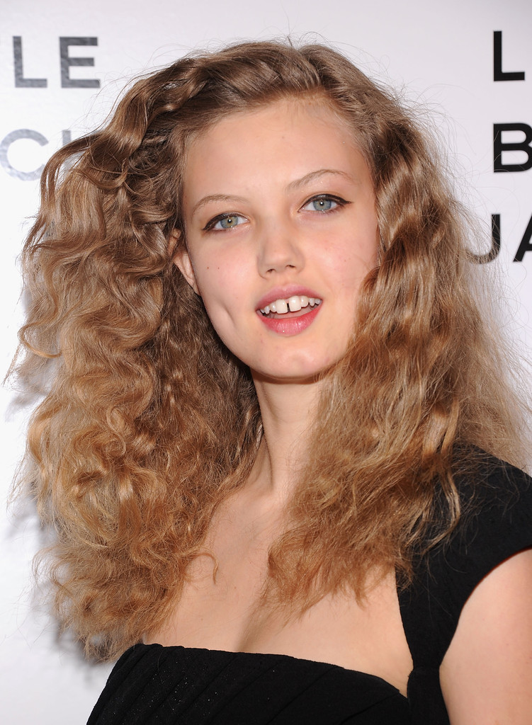 Long Curly Hair Lindsey Wixson
