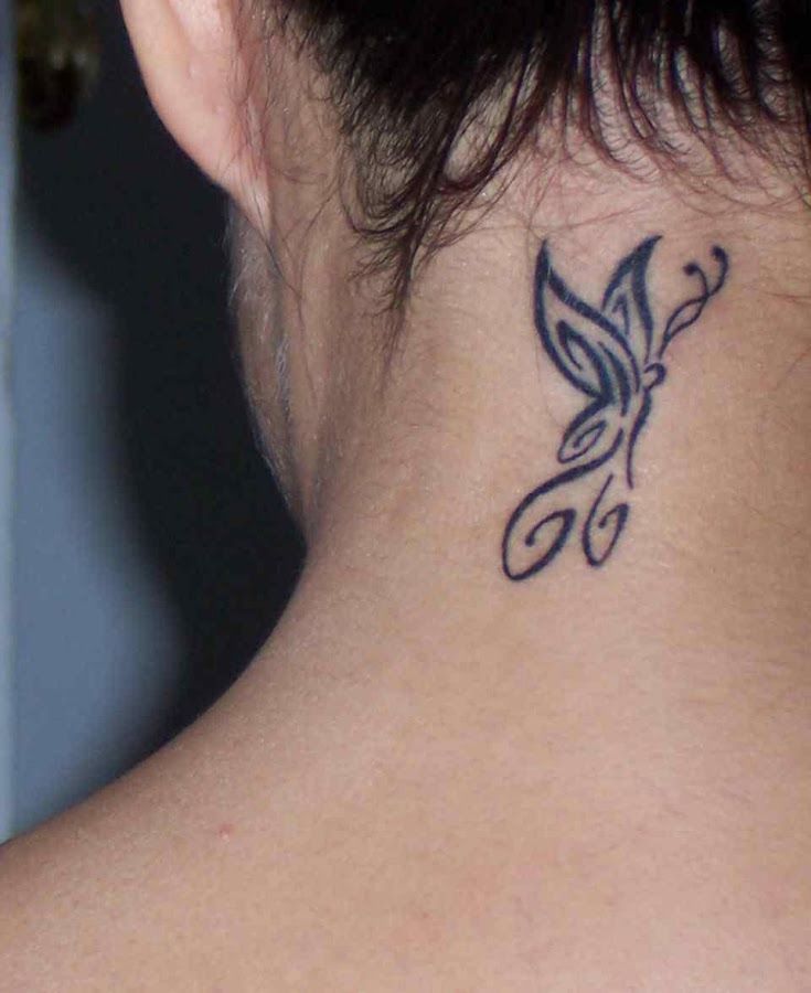 Neck Tattoos For Women ideas