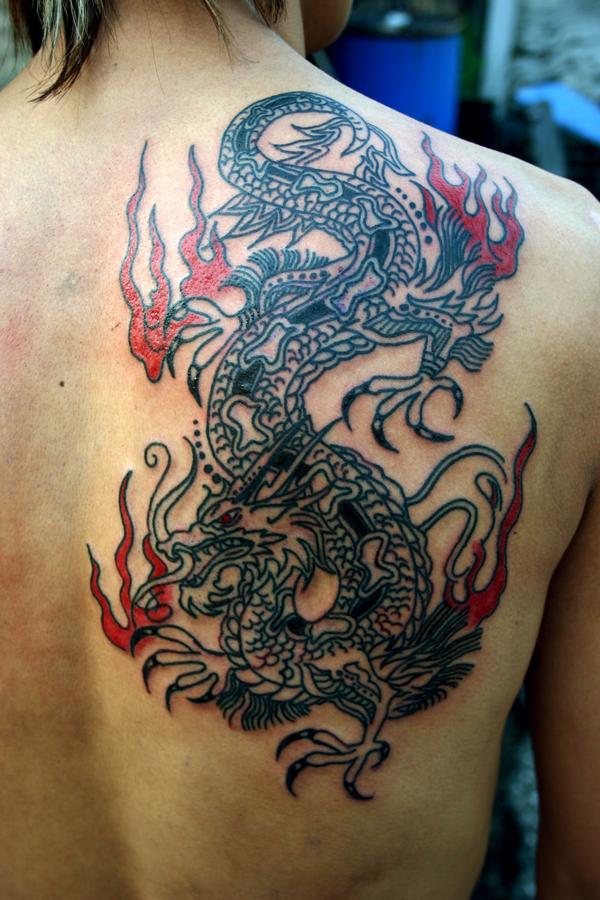 Oriental Dragon Tattoo Designs