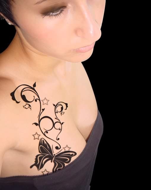 Pretty Butterfly Tattoos for Women