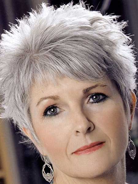Short Hairstyles for Older Women image gallery