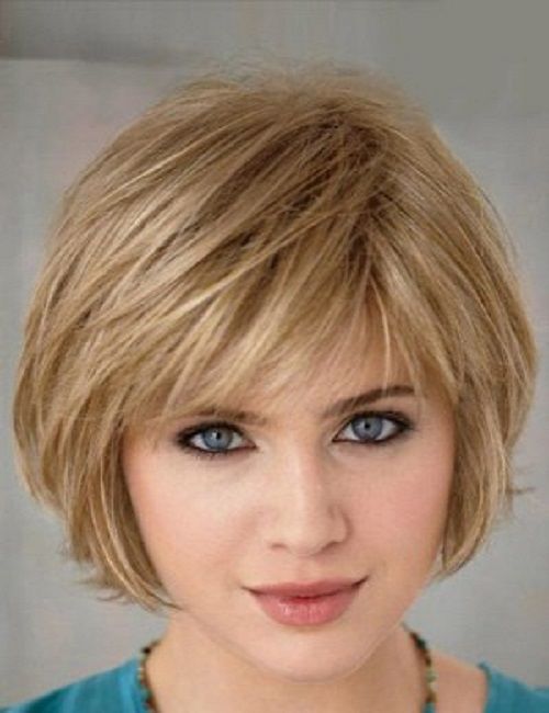 Short Hairstyles for Thin Hair and Round Face