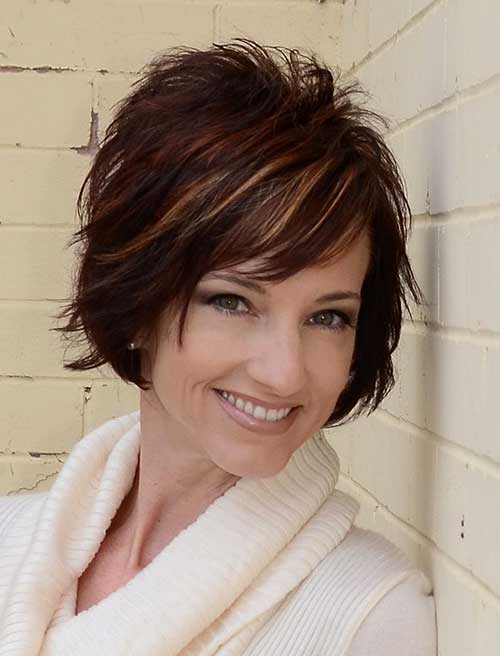 Short Sassy Hair Cuts for Women Over 40