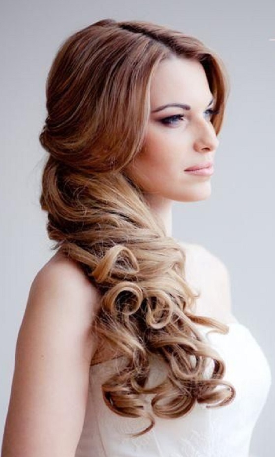 Side Prom Hairstyles For Long Hair