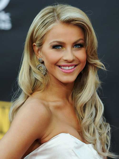 Simple Blonde Prom Hairstyle for Long Hair