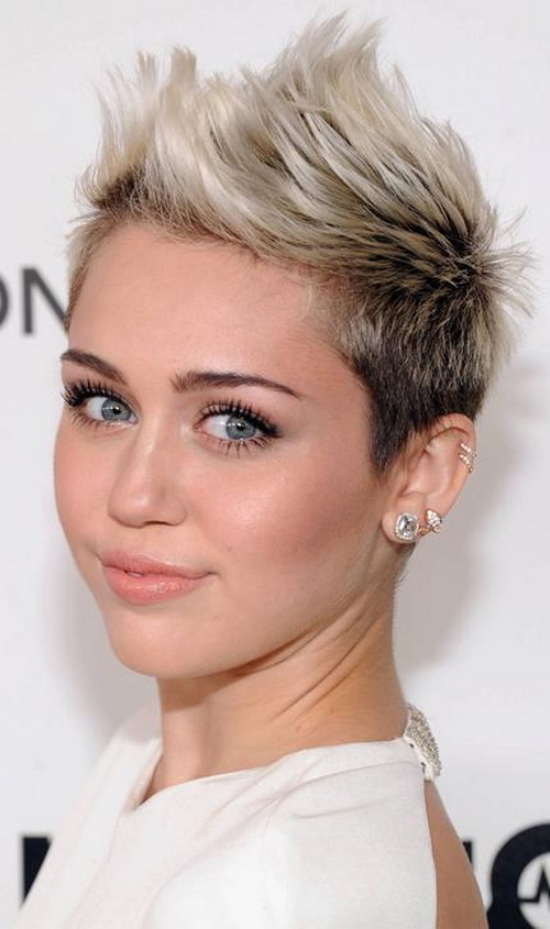 Spike Short Hairstyle for Women
